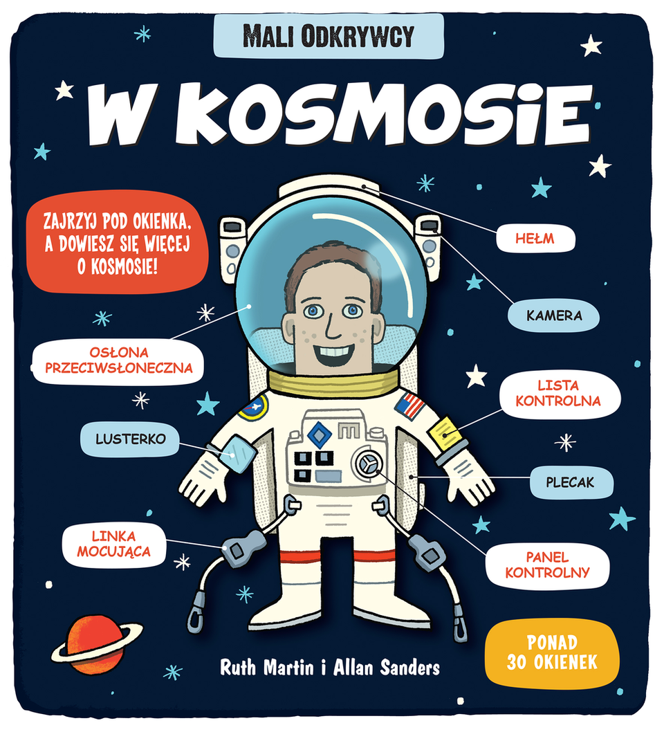 Książka Dla Dzieci O Kosmosie Mali odkrywcy W kosmosie - ambelucja.pl - księgarnia literacka