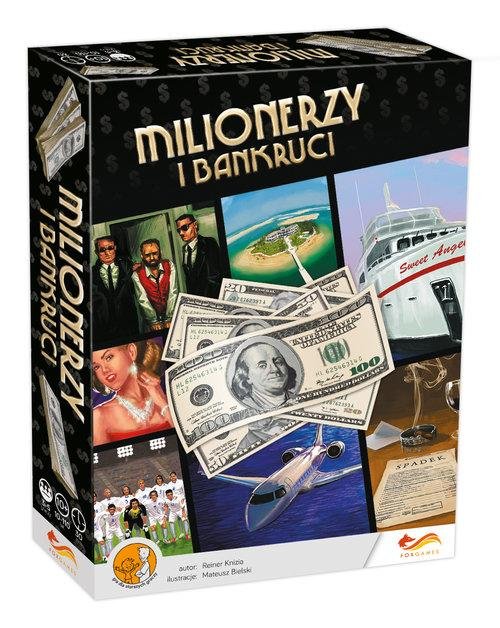 Milionerzy Dla Dzieci Od 5 Lat Milionerzy i bankruci Gra planszowa - ambelucja.pl - księgarnia