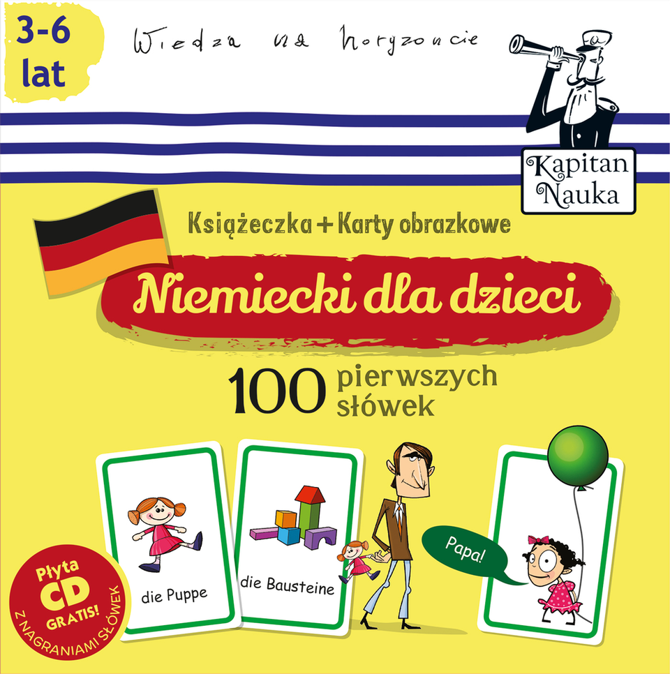 Niemiecki Dla Dzieci Materiały Do Druku Niemiecki dla dzieci Karty obrazkowe 100 pierwszych słówek - ambelucja