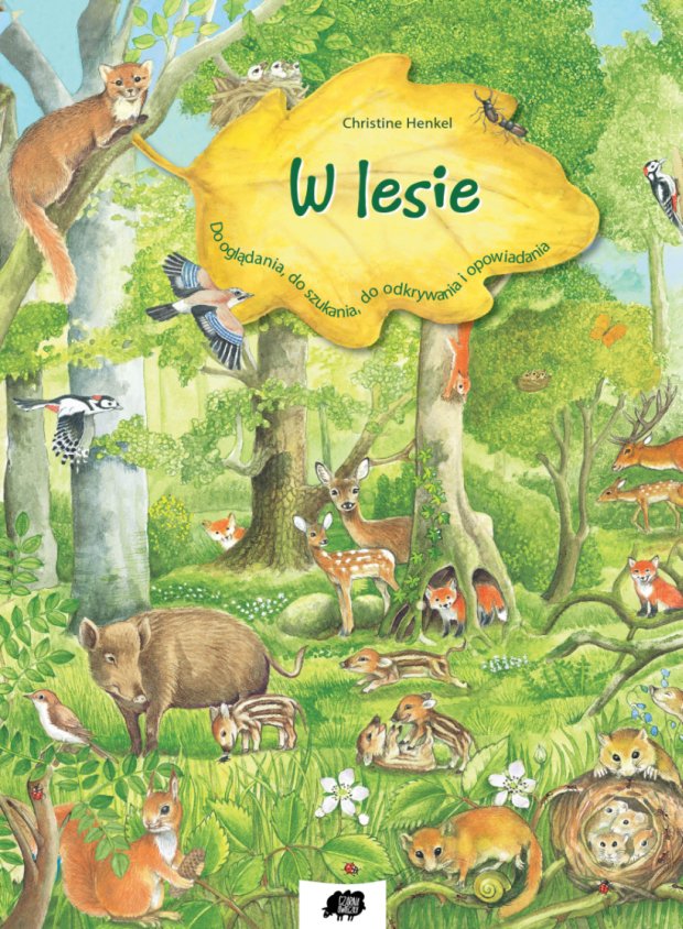 Edukacyjne Książki Dla Małych Dzieci W lesie - ambelucja.pl - księgarnia literacka - książki dla dzieci